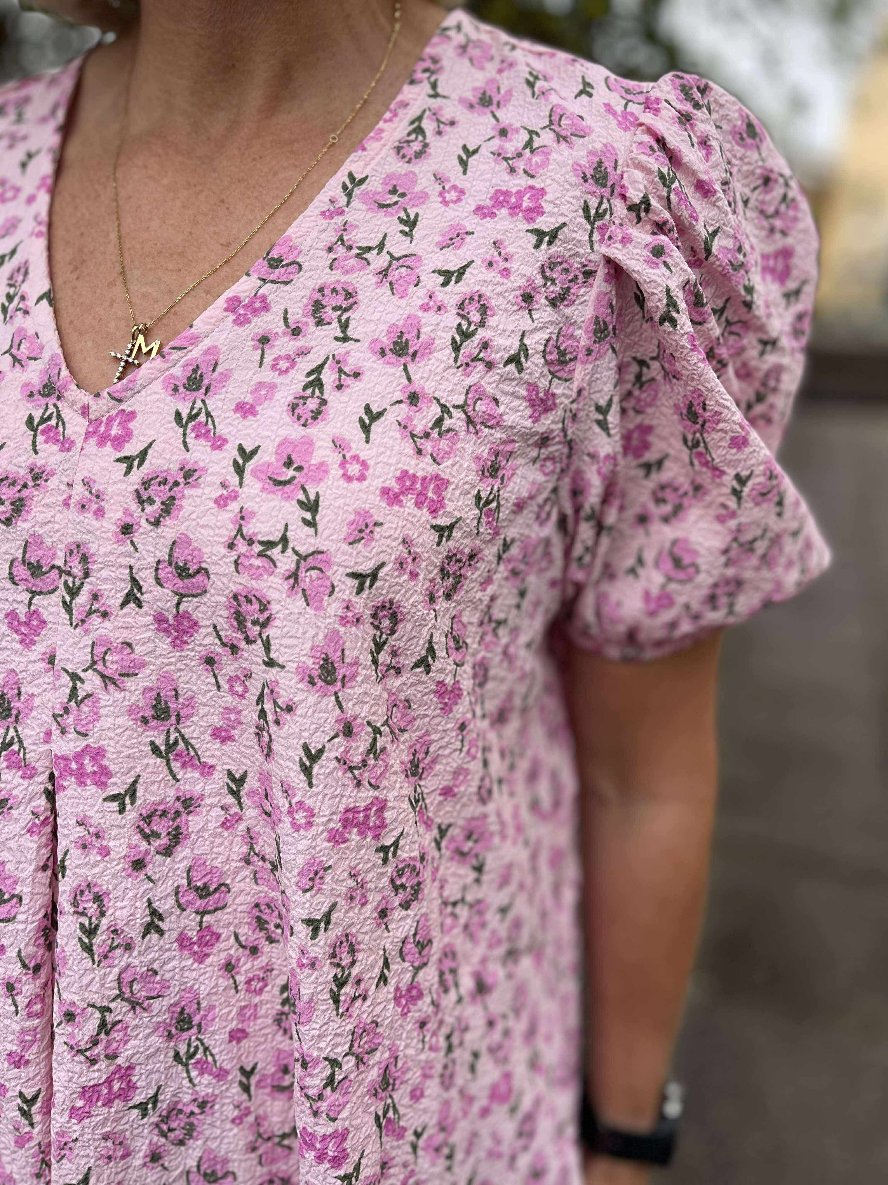 PCTALIA Short Dress - Pinkesque